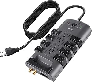 Belkin Surge Protector Power Strip BP11223008