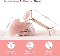 PLANTIFIQUE Rose Quartz Face Roller and Gua Sha Set — image 5