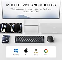 Rapoo 9050S Multi-Device Wireless Keyboard and Mouse Combo — image 2