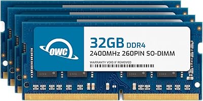 OWC 128GB (4 x 32GB) 2400MHz DDR4 SO-DIMM Memory