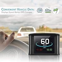 Pyle PHUD19 Universal Vehicle Smart HUD Display — image 3