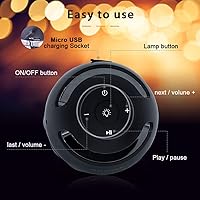 ANERIMST Outdoor Bluetooth Speaker with LED Flame Light — image 7