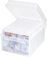 Lifewit 5x7 Photo Storage Box with 9 Inner Containers — image 1