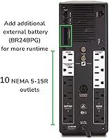 APC BR1500G 1500VA Battery Backup Surge Protector — image 2