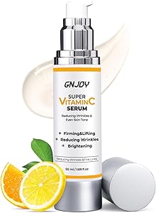 GNJOY Vitamin C Serum for Face, 50mL Review