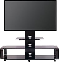 TransDeco TD685ES TV Stand with Mount & Wheel for 35-85 Inch TV — image 2