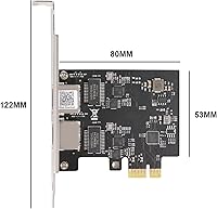 QINIYEK 2.5G PCIe Network Adapter with Dual RJ45 Ports — image 6