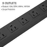 HHSOET Metal 8 Outlet Power Strip — image 5
