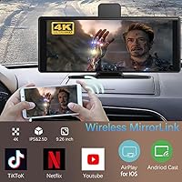 Antika A8 Wireless CarPlay Screen 10.26″ 4K with Dash Cam & Backup Camera — image 5