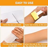 Vumdua 2PCS Non-woven Wax Strip Roll for Body and Facial Hair Removal — image 6
