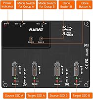 MAIWO M.2 NVMe SSD Cloner Duplicator 4 Bay Docking Station — image 7