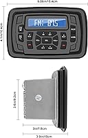 Herdio Marine Stereo Radio FM/AM USB Bluetooth — image 6