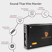 Rockville RXD-F30 2400W 4-Channel Car Amplifier — image 6