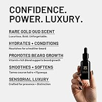 ZOUSZ Gold Oud Beard Oil for Men 30mL — image 2