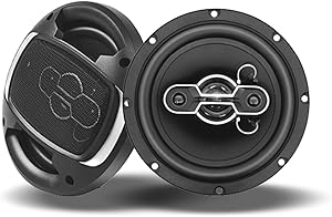 TUMAN Pro TM-65 6.5" 4-Way Coaxial Car Speakers Review