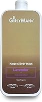 GirlyMan Natural Body Wash - Lavender, 16oz — image 1