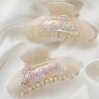 ACC PLANET Large Hair Claw Clip Shell White — image 3