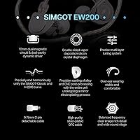Linsoul SIMGOT EW200 In-Ear Earphones with Mic — image 4