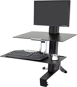 Ergotron WorkFit-S LD Single Monitor Standing Desk Converter Review