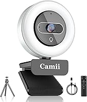 Camii 2K Webcam with Light — image 1
