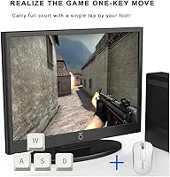 PCsensor FS2020U1 USB Foot Pedal 3-Key Programmable Switch — image 2