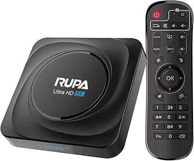 RUPA Android TV Box 11.0 8GB RAM 64GB ROM