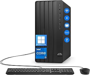 HP Pro Tower 290 G9 Desktop, Intel Core i5-12400, 32GB RAM, 1TB SSD, Windows 11 Pro