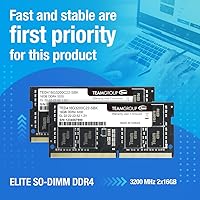 TEAMGROUP Elite DDR4 64GB (2 x 32GB) 3200MHz SODIMM — image 2