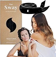 Mane Label Hair Co. Sway Heatless Curling Ribbon Wrap (Black) — image 1