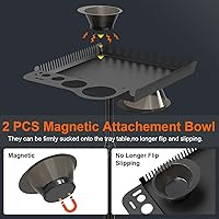 JOSTZHXIN Salon Rolling Tray with Magnetic Bowls — image 2