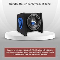 Rockville RV8.1A 8″ Loaded Car Subwoofer Enclosure with Mono Amplifier — image 5