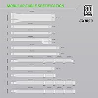 GAMEMAX Rampage Series GX1050 1050W Power Supply — image 5