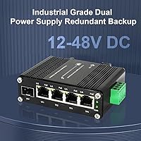 Steloproad Mini Industrial 4-Port Gigabit Ethernet POE+ Switch with SFP — image 4