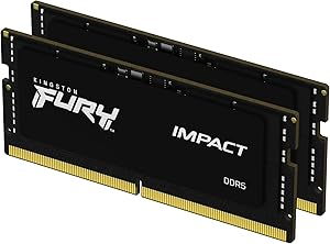 Kingston FURY Impact 64GB (2x32GB) 5600MT/s DDR5 Laptop Memory Kit