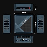 BOSGAME P5 Mini PC with AMD Ryzen 7 6800H, 32GB RAM, 512GB SSD — image 8