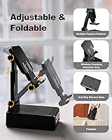 Bitswolee BQ12 Cell Phone Stand with Bluetooth Speaker and Wireless Charger — image 4