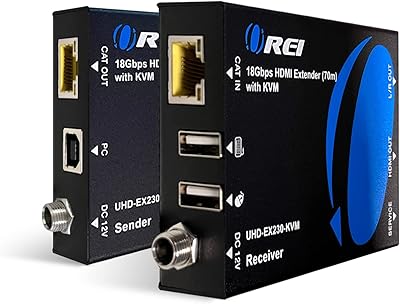 OREI EX-230PRO-KVM HDMI Over Ethernet Extender