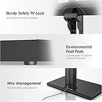 FITUEYES Floor TV Stand with Swivel Mount for 50-85 Inch TVs — image 6
