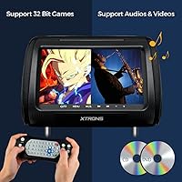 XTRONS HD908D 9-Inch Car Headrest DVD Player — image 5
