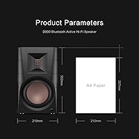 HiVi-Swans D300 Bluetooth Powered Bookshelf Speakers — image 6