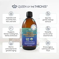 Queen of the Thrones Organic Golden Castor Oil 500mL — image 2