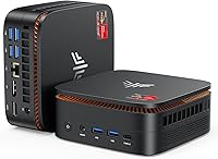 KAMRUI Hyper H1 Mini Gaming PC, AMD Ryzen 7 6800H, 16GB RAM, 512GB SSD — image 1