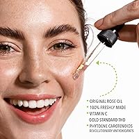 Lemyn Organics Squalane + Vitamin C Rose Oil Serum 15ml — image 2