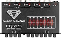 Black Diamond EQ7LS 7-Band Stereo Equalizer/Crossover Pre Amp — image 5