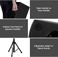 Costzon Active 3-Way 6.5" 2000W PA Speaker — image 5