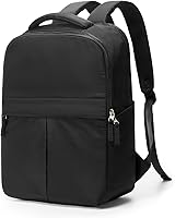 Black Laptop Backpack for Women and Men, 23L Capacity — image 1