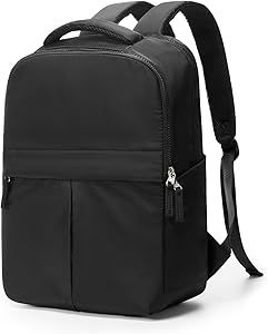 Black Laptop Backpack for Women and Men, 23L Capacity Review