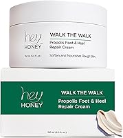 Hey Honey Walk the Walk Propolis Foot & Heel Cream 5oz — image 1