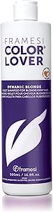 FRAMESI Color Lover Dynamic Blonde Purple Shampoo 8.45oz Review
