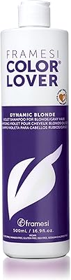 FRAMESI Color Lover Dynamic Blonde Purple Shampoo 8.45oz